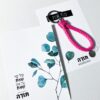 ⁦מתנת תודה זר מיני מגנט וכרטיס עם מחזיק מפתחות⁩ – תמונה ⁦2⁩