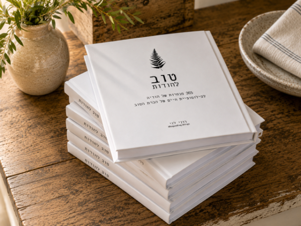 טוב להודות, ספר השראה ותרגול של הכרת הטוב, 365 קטעי הודיה מקוריים